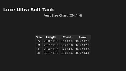 Luxe Ultra Soft Tank